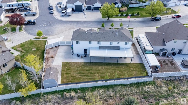 4634 W Baldy Dr, West Jordan, UT 84088 - bird's eye view with a residential view