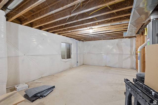 4634 W Baldy Dr, West Jordan, UT 84088 - view of unfinished basement