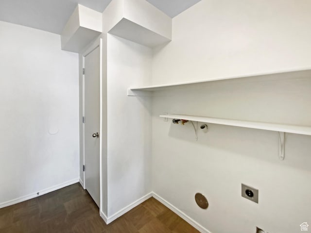 6647 W Merlot Way, West Jordan, UT 84081 - laundry area with laundry area, hookup for an electric dryer, and baseboards