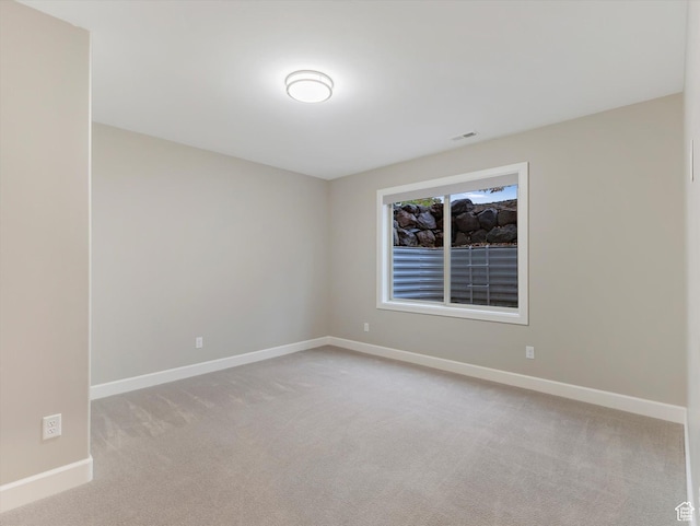 2219 E Fair Winns Ln, Draper, UT 84020 - unfurnished room with light carpet, baseboards, and visible vents