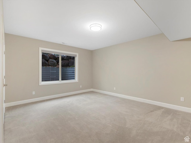 2219 E Fair Winns Ln, Draper, UT 84020 - spare room with light colored carpet and baseboards