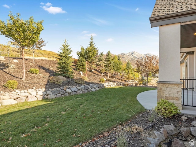 2219 E Fair Winns Ln, Draper, UT 84020 - view of yard with a mountain view