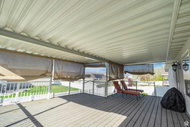 8046 W Harker Canyon Dr, Magna, UT 84044 - view of wooden terrace