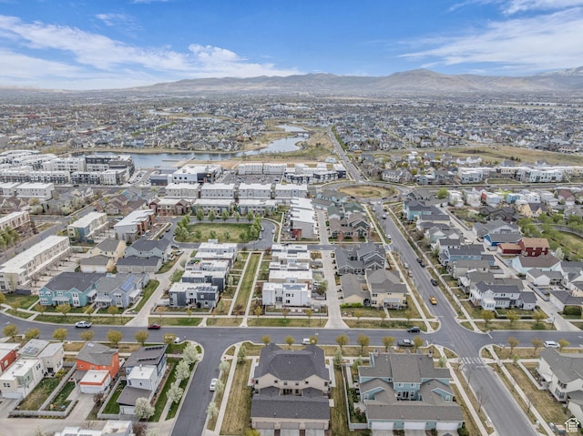 4751 W Vermillion Dr, South Jordan, UT 84009 - view of property location with nearby suburban area and a water and mountain view