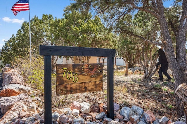 706 E Cottontail Rd, Central, UT 84722 - view of community sign