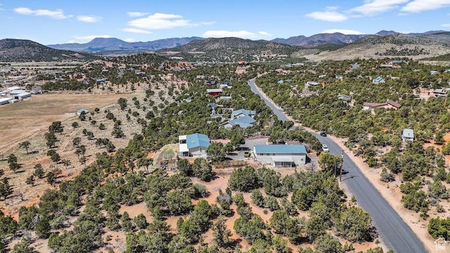 706 E Cottontail Rd, Central, UT 84722 - birds eye view of property with a mountain view