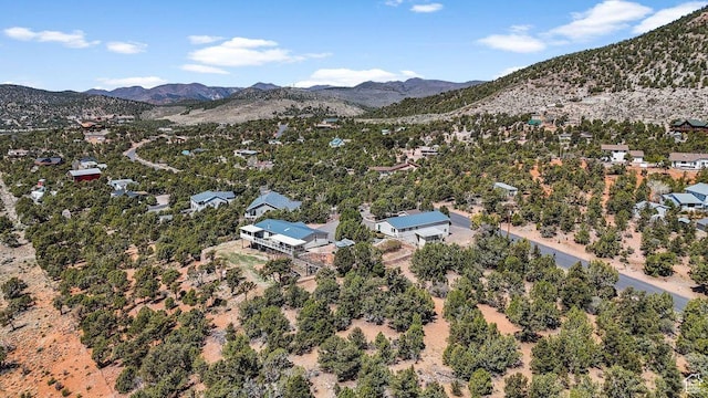 706 E Cottontail Rd, Central, UT 84722 - drone / aerial view with a mountain view