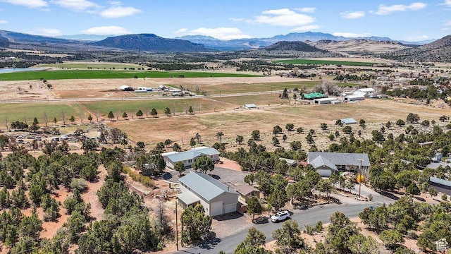 706 E Cottontail Rd, Central, UT 84722 - drone / aerial view with a rural view and a mountain view