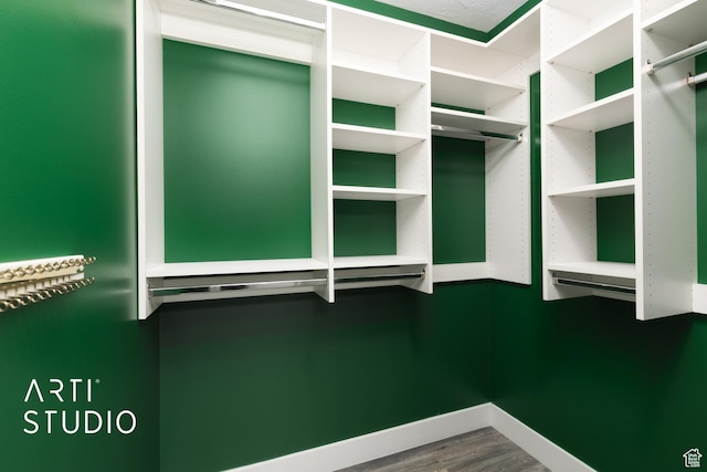 1454 W Cornerstone Dr, South Jordan, UT 84095 - walk in closet featuring wood finished floors