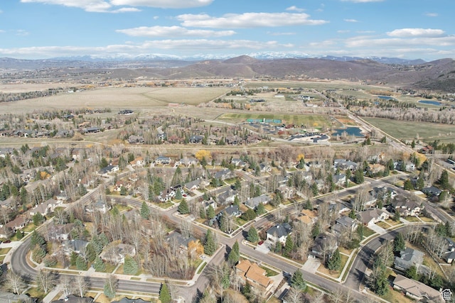 1367 W Settlement Dr, Park City, UT 84098 - aerial view featuring a mountain view