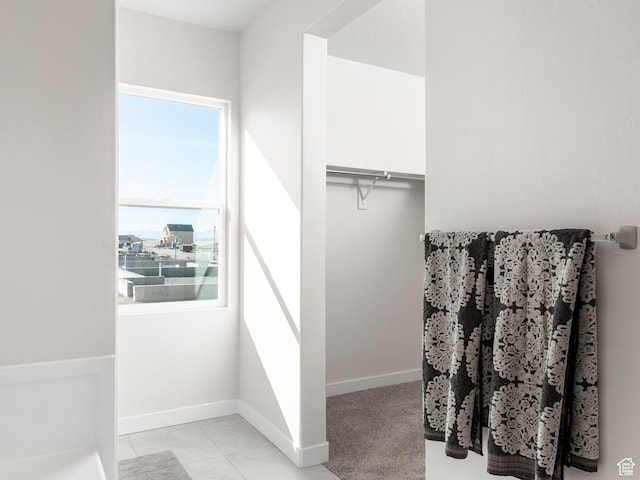 bathroom featuring baseboards