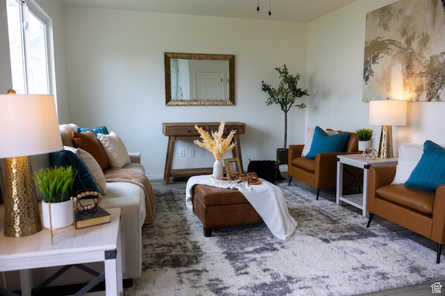 view of living room