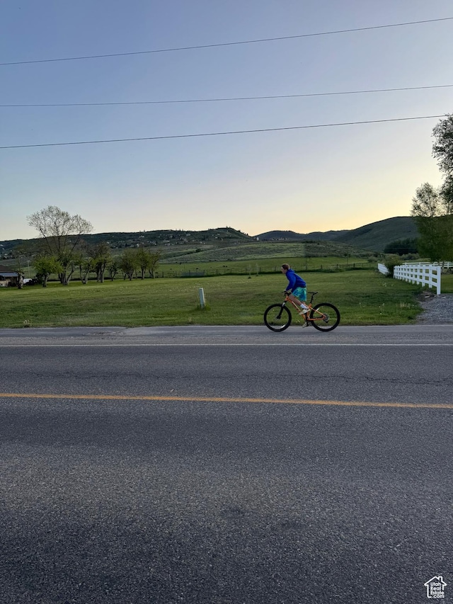 1640 S Bear Lake Blvd, Garden City, UT 84028 - view of asphalt street with a mountain view