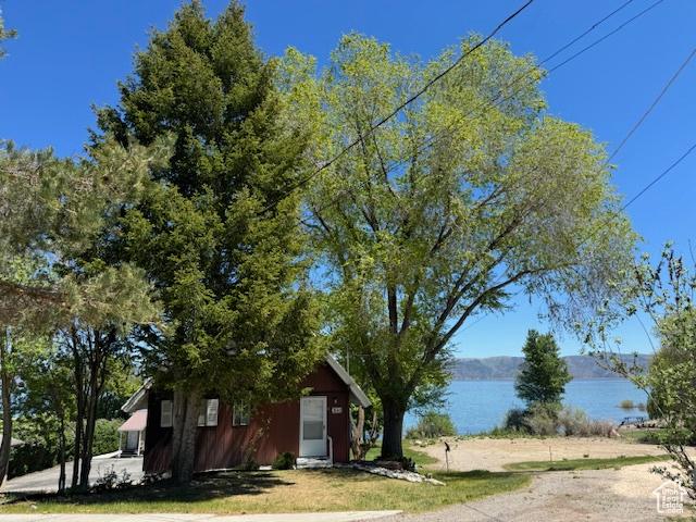 1640 S Bear Lake Blvd, Garden City, UT 84028 - view of front facade featuring a water view