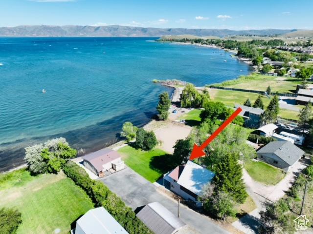1640 S Bear Lake Blvd, Garden City, UT 84028 - aerial view of a large body of water