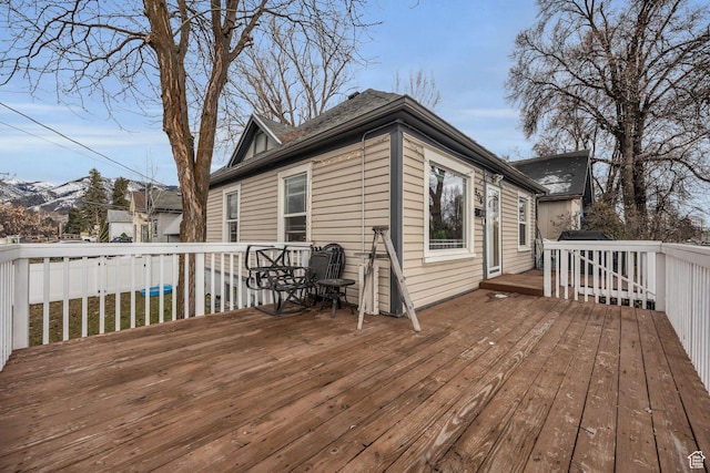 view of deck