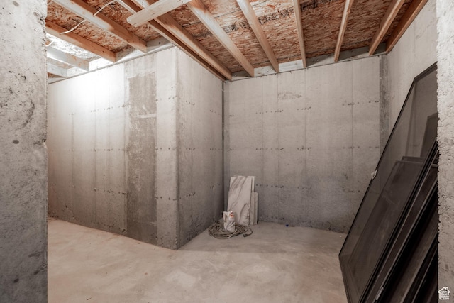 2899 E Lake Dr, Eagle Mountain, UT 84005 - view of unfinished below grade area