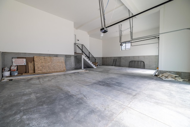 2899 E Lake Dr, Eagle Mountain, UT 84005 - garage featuring a garage door opener