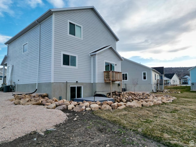 2250 S Beachcomber Ln, Garden City, UT 84028 - back of property featuring central AC unit