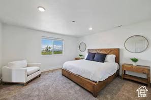 2250 S Beachcomber Ln, Garden City, UT 84028 - bedroom with recessed lighting and baseboards