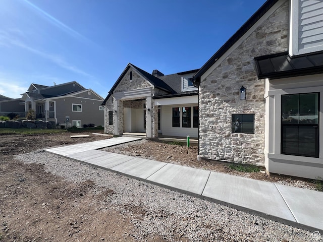 177 E 475 S, Mantua, UT 84324 - view of front of property featuring stone siding