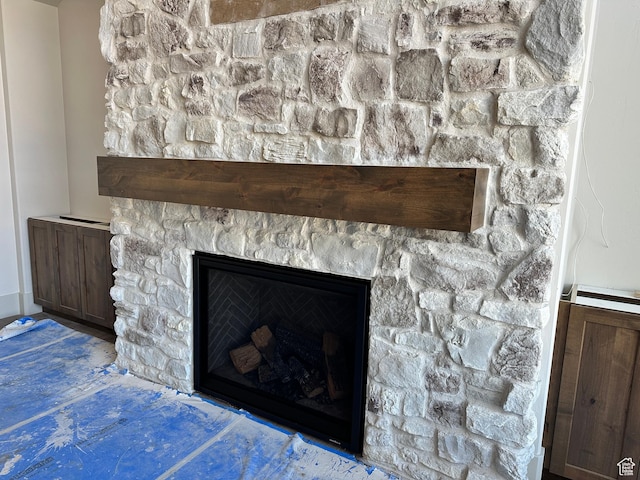 177 E 475 S, Mantua, UT 84324 - detailed view of a stone fireplace