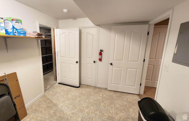6723 W Hunter Farm Cir S, West Valley City, UT 84128 - bedroom with electric panel and a closet
