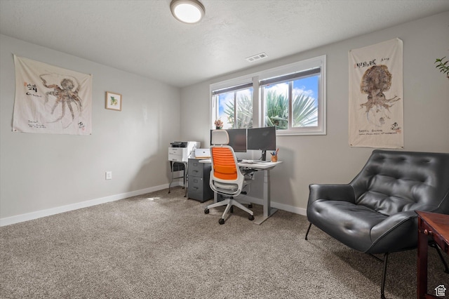 1308 Gilman Dr, Layton, UT 84040 - carpeted office with baseboards and visible vents