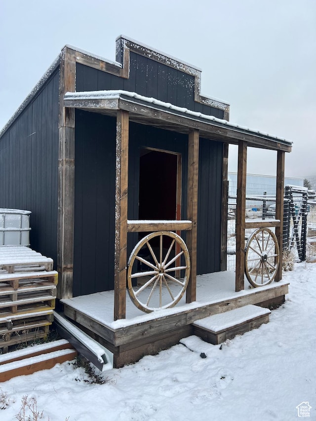 247 N 300 E, Fairview, UT 84629 - view of snow covered structure