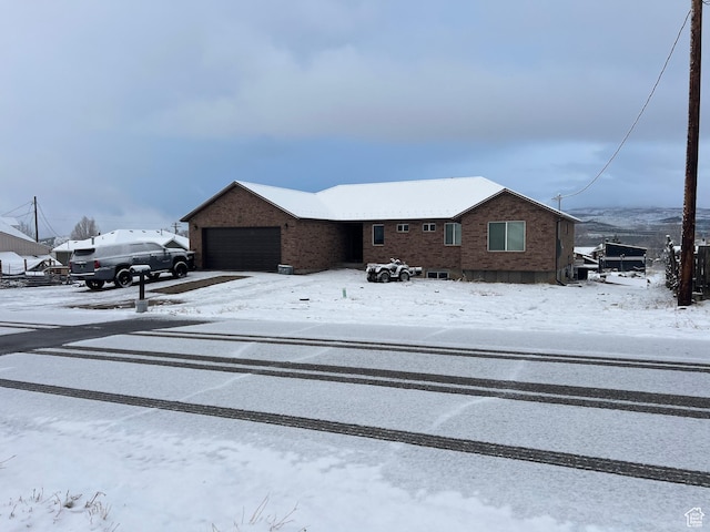 exterior space featuring an attached garage