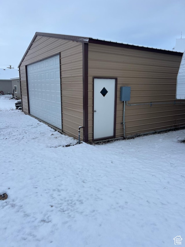 247 N 300 E, Fairview, UT 84629 - view of snow covered garage