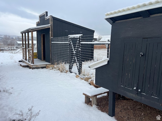 247 N 300 E, Fairview, UT 84629 - view of snowy exterior