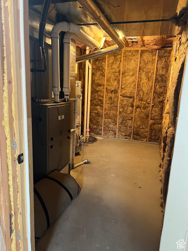 247 N 300 E, Fairview, UT 84629 - view of unfinished below grade area
