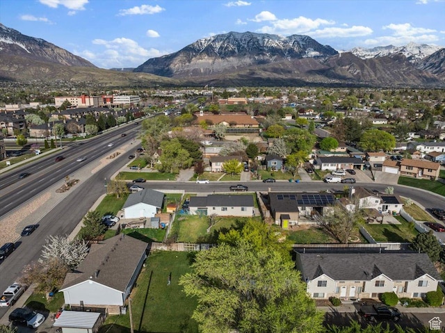 781 N 950 W, Orem, UT 84057 - bird's eye view featuring a mountain view and a residential view