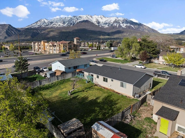 781 N 950 W, Orem, UT 84057 - aerial view featuring a mountain view and a residential view