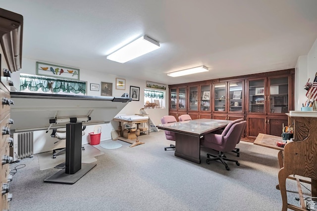 office with carpet