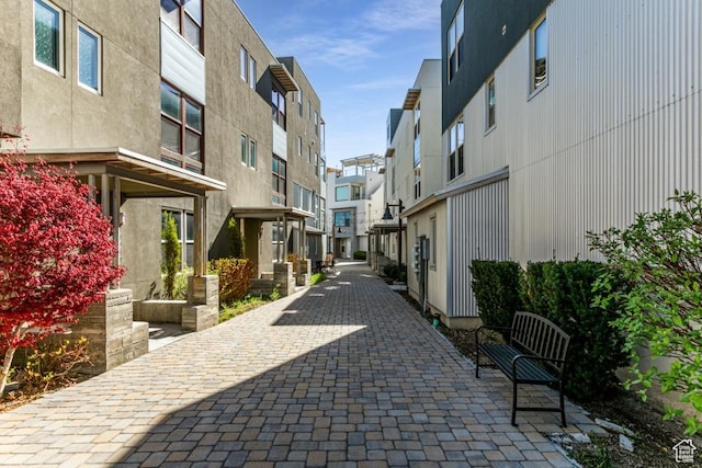 view of community with a residential view