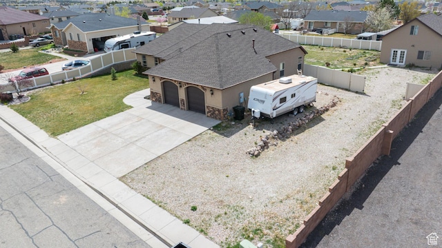 5095 N Ridgeview Cir, Enoch, UT 84721 - birds eye view of property featuring a residential view
