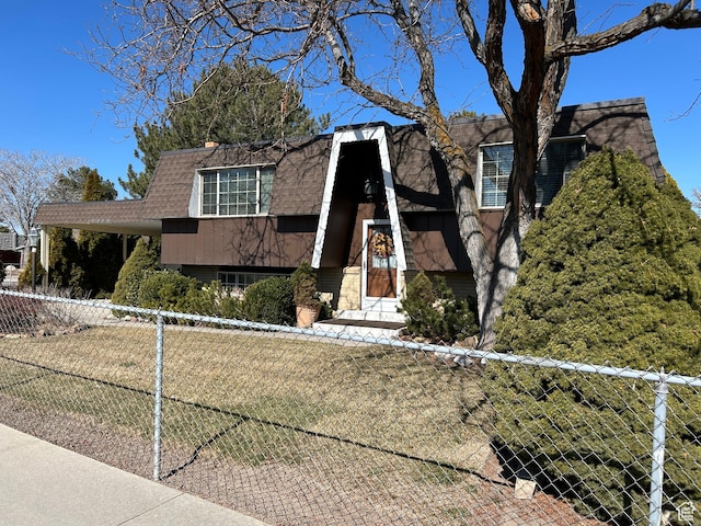 3748 W 5140 S, Taylorsville, UT 84129 - view of front of property with a shingled roof and fence