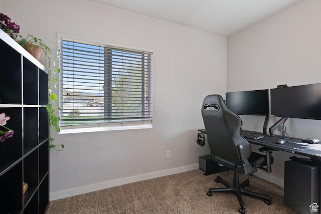 922 N Colorado St, Salt Lake City, UT 84116 - home office with carpet floors and baseboards
