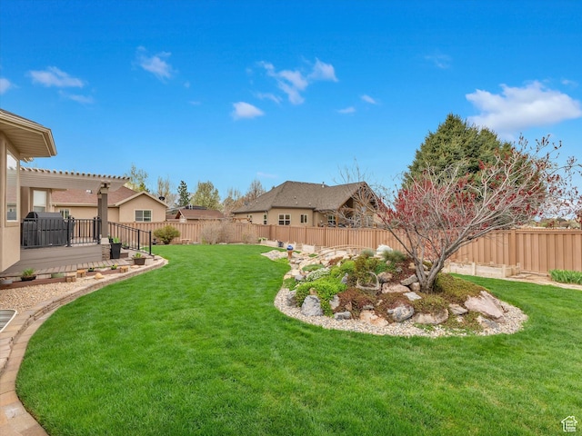 1055 N 1000 E, Mapleton, UT 84664 - view of yard featuring a fenced backyard