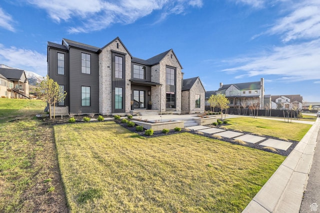 565 W Autumn Blaze, Woodland Hills, UT 84653 - view of front of house with a residential view and a front lawn