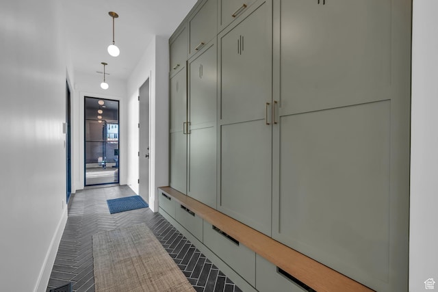 565 W Autumn Blaze, Woodland Hills, UT 84653 - mudroom featuring visible vents, tile patterned floors, and baseboards