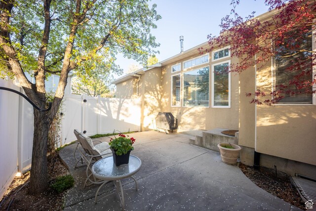 11855 S Cottage Side Way E, Draper, UT 84020 - view of patio / terrace with a fenced backyard