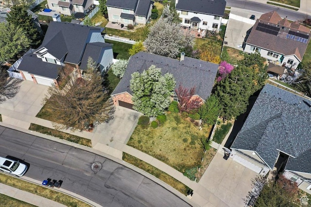 857 E Park School Rd, Draper, UT 84020 - bird's eye view featuring a residential view