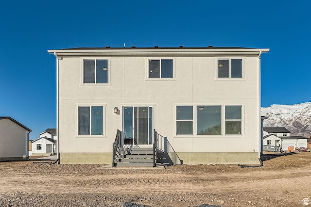 251 E Montgomery Ln, North Ogden, UT 84414 - back of house featuring a mountain view