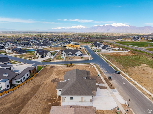 1554 S 920 E, Salem, UT 84653 - birds eye view of property with a mountain view and a residential view