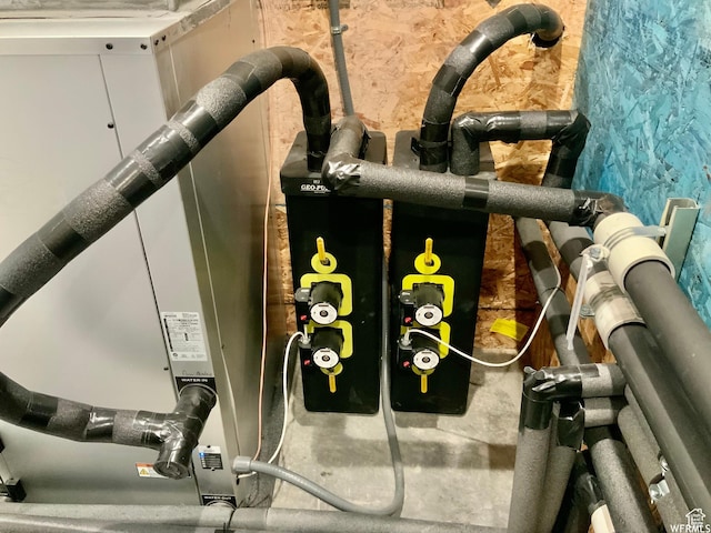 view of utility room