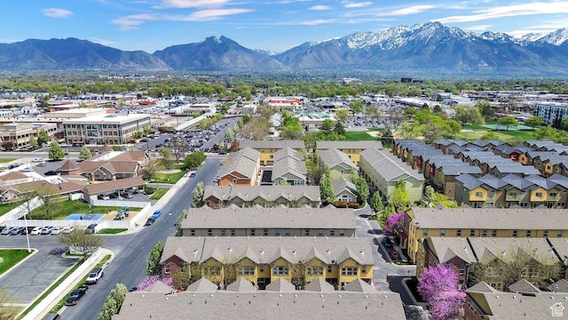 3708 S Luchars Ln W, Salt Lake City, UT 84115 - drone / aerial view with a mountain view