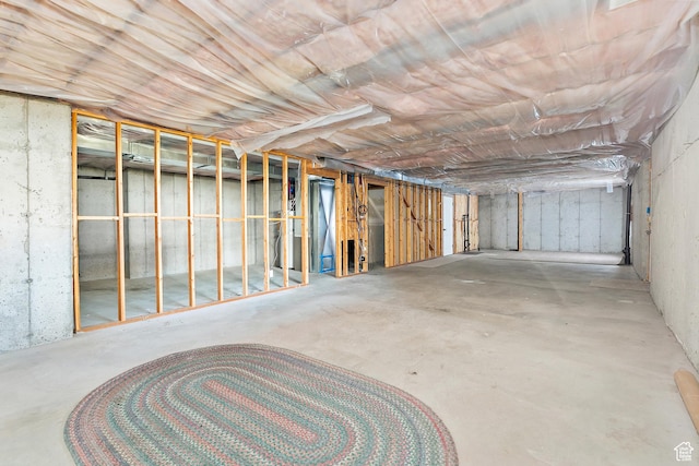 1354 S Star Cir W, Saratoga Springs, UT 84045 - view of unfinished basement